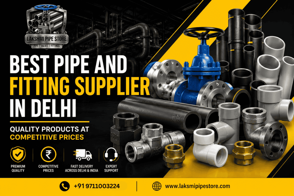 best pipe and fitting supplier in delhi