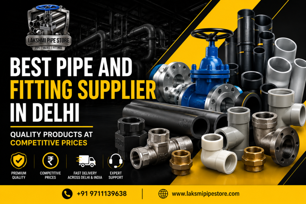 best pipe and fitting supplier in delhi